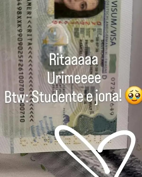 Rita · Goethe · vizë