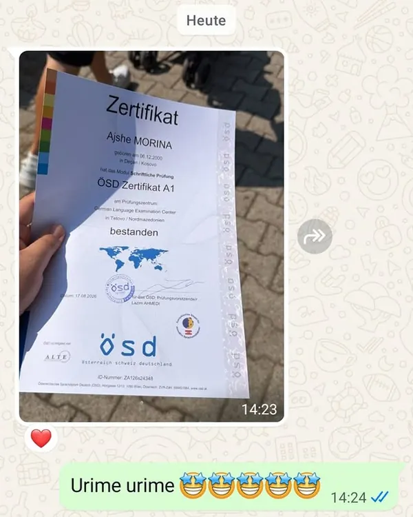 Ajshe · ÖSD A1