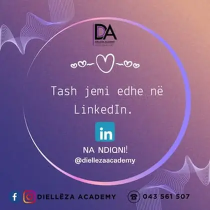 Ne jemi të lumtur të njoftojmë që tani mund të na gjeni edhe në LinkedIn!