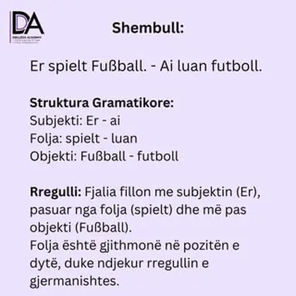 Përshëndetje, sot po ndajmë një tjetër shembull nga gjermanishtja për t'ju ndihmuar të…