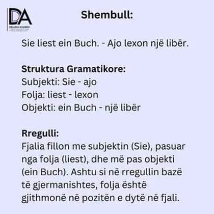 Përshëndetje, sot po ndajmë një tjetër shembull nga gjermanishtja për t'ju ndihmuar të…
