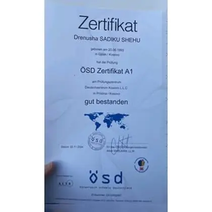 Me kënaqësi ndajmë lajmin se Drenusha, e cila ka ndjekur parapërgatitjet për testin e…
