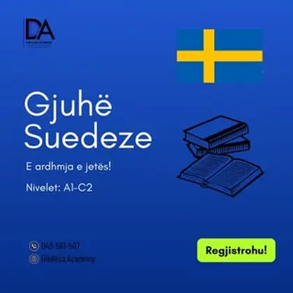 Mëso gjuhën suedeze me ne!