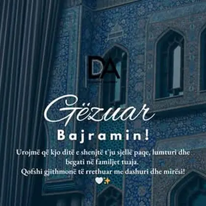 Diellëza Academy ju uron Bajramin!