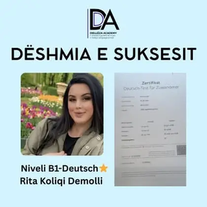 Një tjetër sukses i madh nga Diellëza Academy!