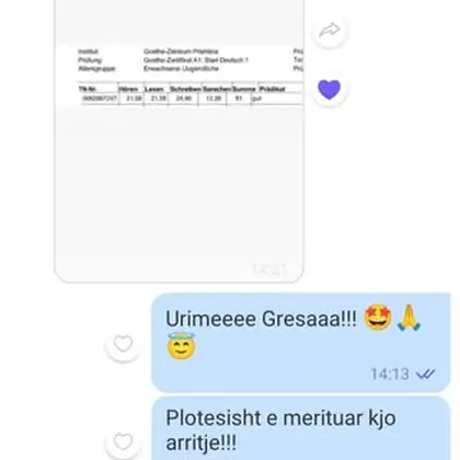 Një tjetër sukses i madh!