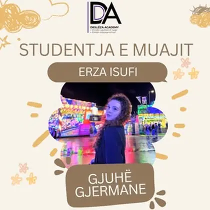STUDENTJA E MUAJIT – PRILL 2025
