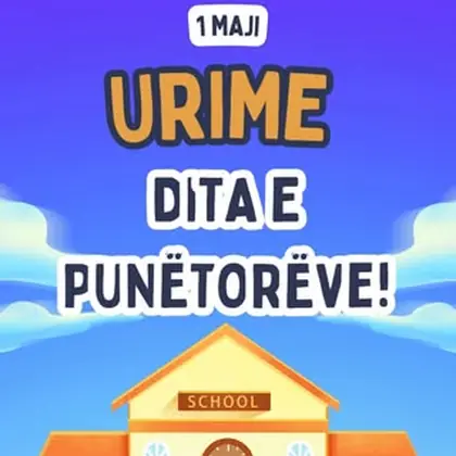 Gëzuar 1 Maji nga Diellëza Academy!