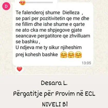 Një falënderim i madh për studentët tanë të gjuhës gjermane për fjalët e bukura dhe…