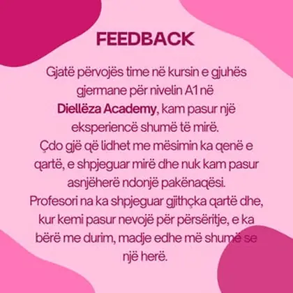 Një tjetër zë nga Diellëza Academy!