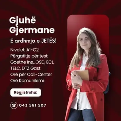 Gjermanishtja-Çelësi për një të ardhme më të mirë!