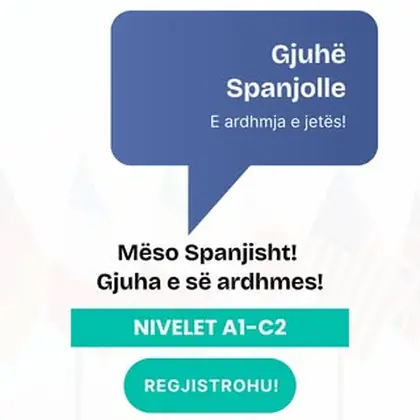 ¡Hola! Mëso Gjuhën Spanjolle me ne!