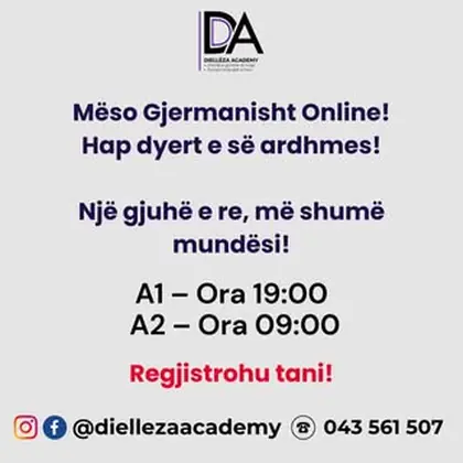 Gjermanishtja hap dyer të reja!