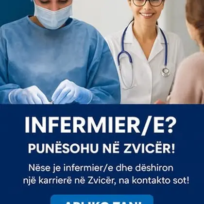 Je infermier/e dhe ëndërron të punosh në Zvicër?