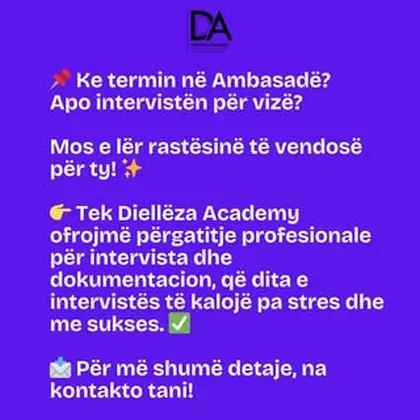 Ke termin në Ambasadë?