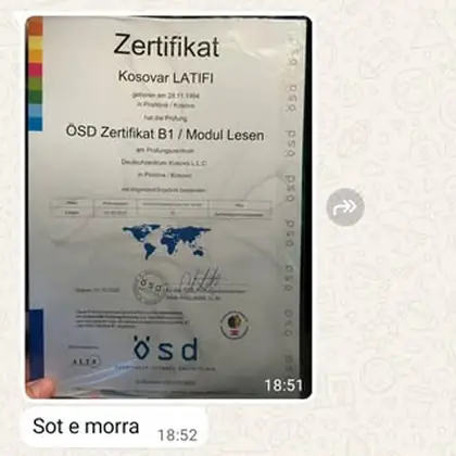SUKSESI NUK ËSHTË RASTËSI – ËSHTË REZULTAT PUNE!