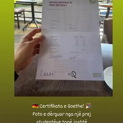 GOETHE CERTIFICATE UNLOCKED!
