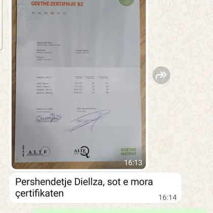 SUKSES PAS SUKSESI TE DIELLËZA ACADEMY!
