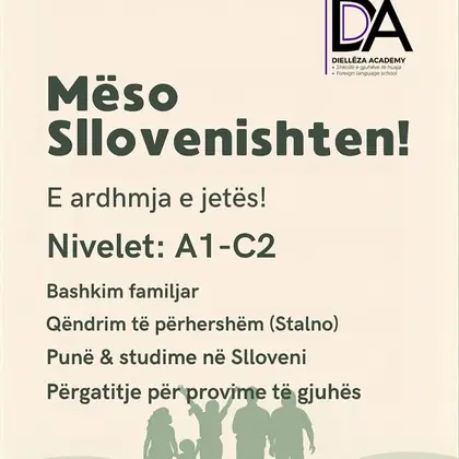 MËSO SLLLOVENISHTEN – HAPI YT DREJT SLOVENISË!
