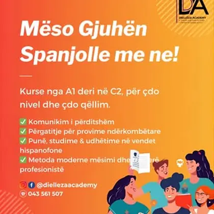 ¡HOLA! MËSO GJUHËN SPANJOLLE ME NE!
