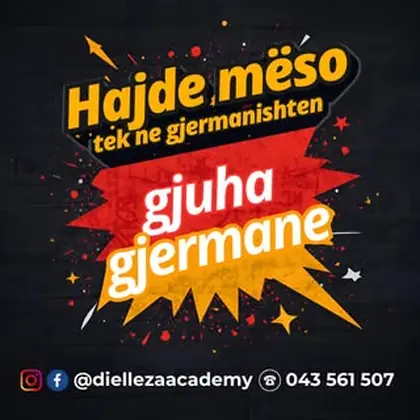 HAJDE MËSO GJUHËN GJERMANE!