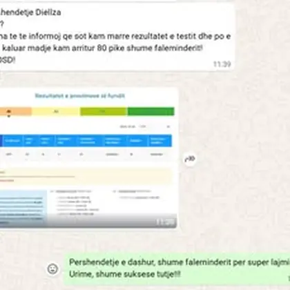 SUKSES QË NA BËN KRENARË!