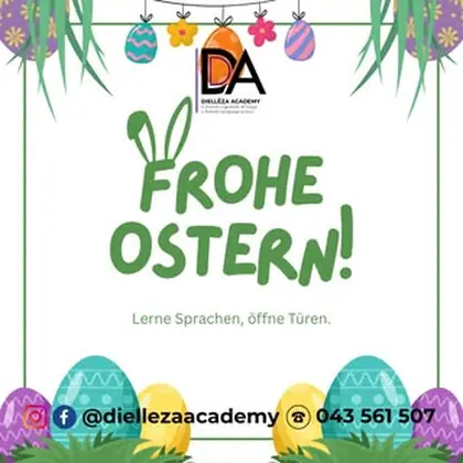 Frohe Ostern nga Diellëza Academy!