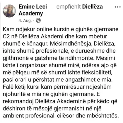 Kur rezultatet flasin vetë.