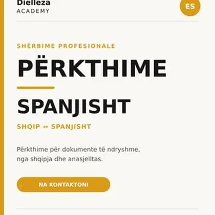 Keni nevojë për përkthim profesional në gjuhën spanjolle?