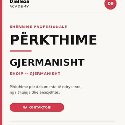 Të duhet një përkthim nga shqipja në gjermanisht apo anasjelltas?