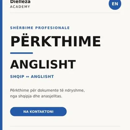 Të duhet një përkthim i saktë në anglisht?