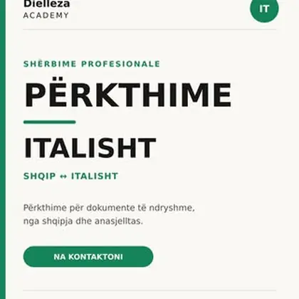 Të duhet një përkthim i saktë në italisht?