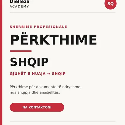 Përkthime dokumentesh në Prishtinë — nga çdo gjuhë në shqip dhe anasjelltas