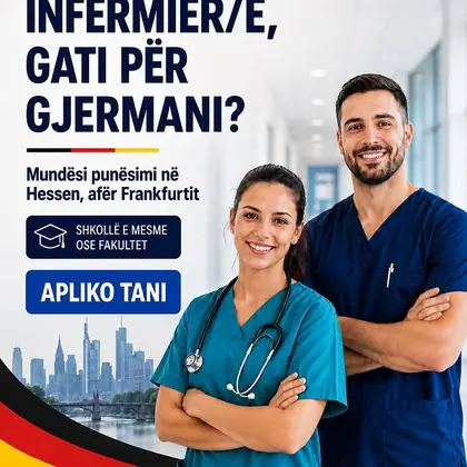 Je infermier/e dhe dëshiron ta ndërtosh karrierën tënde në Gjermani?