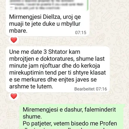 Sot, mëngjesi nuk kishte si të fillonte më bukur!